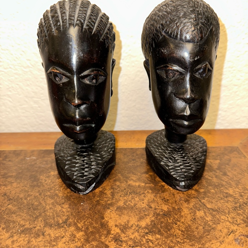 Vintage African Busts
